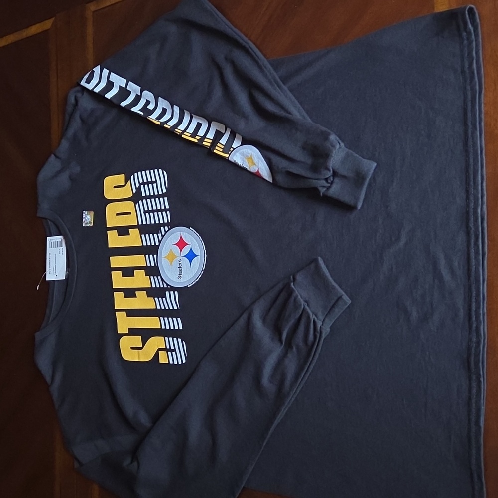 NWT Steelers Black Long Sleeve Shirt ❤️